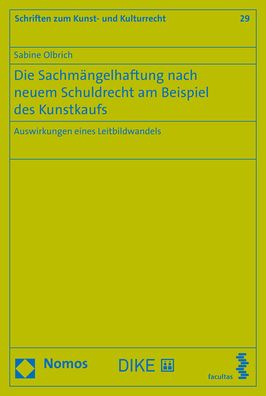 Cover for Olbrich · Die Sachmängelhaftung nach neue (Book) (2019)