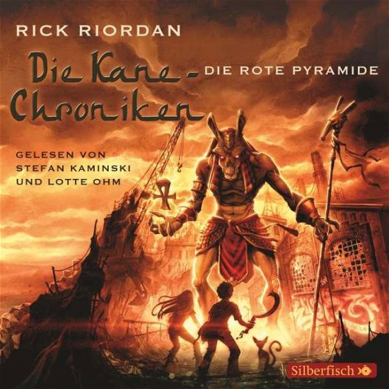 Cover for Rick Riordan · CD Die Kane-Chroniken, Die rot (CD)