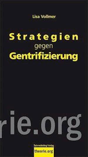 Cover for Vollmer · Strategien gegen Gentrifizierun (Bog)