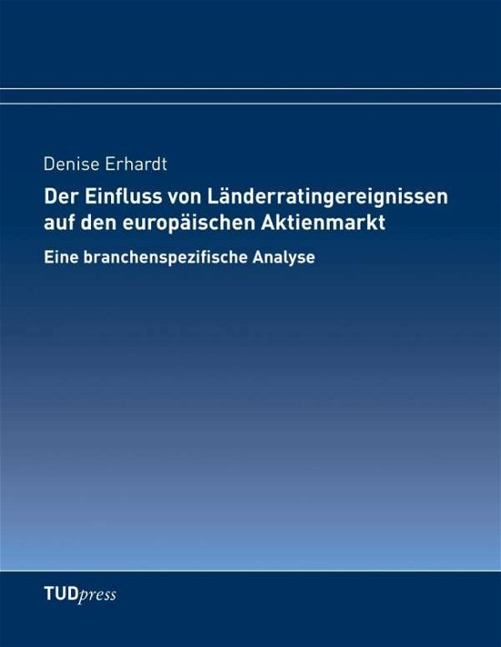 Cover for Erhardt · Der Einfluss von Länderratinger (Book)