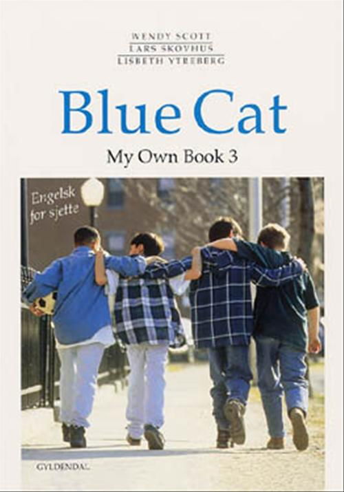 Cover for Lars Skovhus; XX H. Aschehoug &amp; Co. · Blue Cat. 6. klasse: Blue Cat - engelsk for sjette (Sewn Spine Book) [2nd edition] (2006)