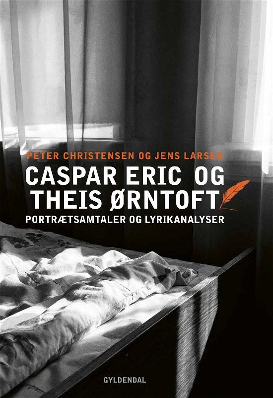 Cover for Peter Christensen; Jens Larsen · Portrætsamtaler og novelleanalyser: Portrætsamtaler og lyrikanalyser. Caspar Eric og Theis Ørntoft (Poketbok) [1:a utgåva] (2020)