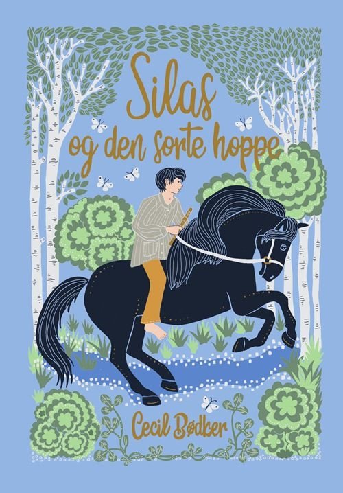 Cover for Cecil Bødker · Gyldendals Udødelige Klassikere: Silas og den sorte hoppe (Bound Book) [3e édition] (2023)