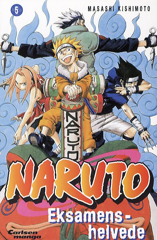 Cover for Masashi Kishimoto · Naruto. Carlsen manga., 5: Naruto 5: Eksamenshelvede (Hæftet bog) [1. udgave] (2006)