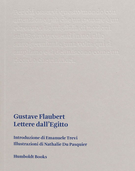 Cover for Gustave Flaubert · Lettere Dall'egitto (Buch)