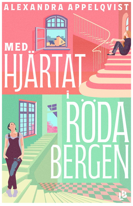 Cover for Alexandra Appelqvist · Med hjärtat i Röda bergen (Hardcover Book) (2024)