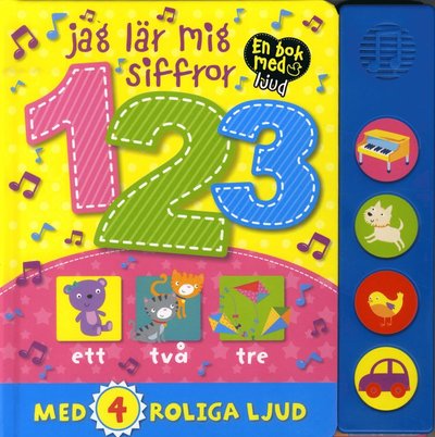 Cover for Malin Barthelson · Jag lär mig siffror : en bok med ljud (Board book) (2016)