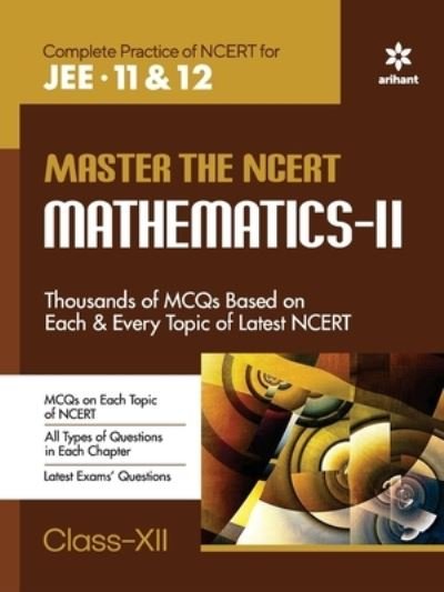 Master the Ncert for Jee Mathematicsvol.2 - Bl Sharma - Livros - Arihant Publication - 9789326192880 - 14 de abril de 2022