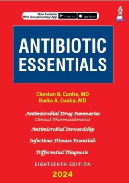 Cover for Cheston B Cunha · Antibiotic Essentials 2024 (Paperback Book) [18 Revised edition] (2023)