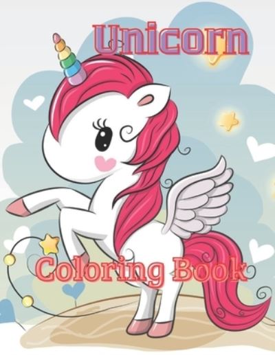 Cover for Robert Young · Unicorn Coloring Book: Fun Activity Books For Children (Paperback Book) (2021)