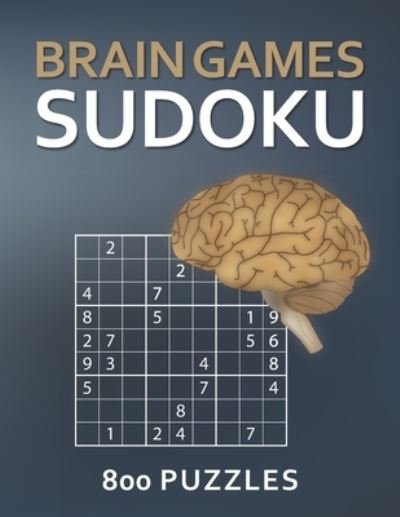 Cover for Casa Book · Brain Games - Sudoku (800 Puzzles): Easy, Medium, Hard Sudoku Puzzle (Pocketbok) (2021)