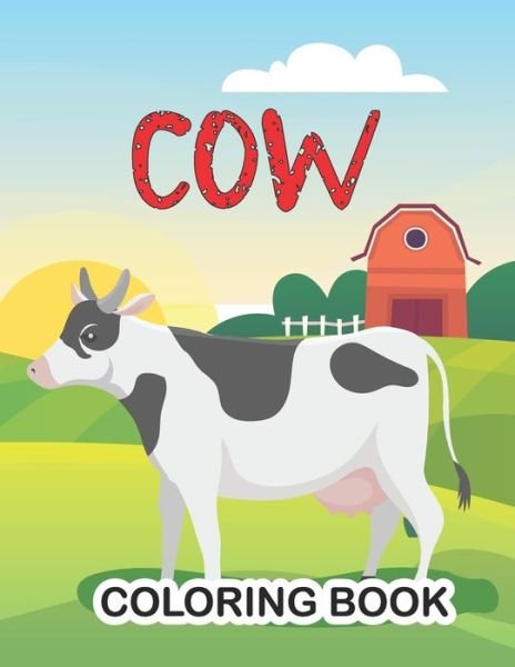 Cover for Tech Nur Press · Cow Coloring Book (Paperback Bog) (2021)
