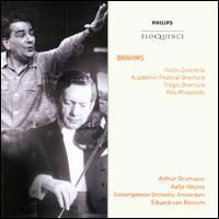 Violin Concerto / Alto Rhapsody - Johannes Brahms - Musikk - ELOQUENCE - 0028944297881 - 14. juli 2007