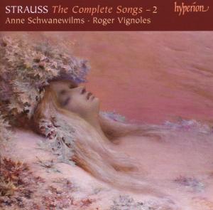 Complete Songs Vol.2 - R. Strauss - Musiikki - HYPERION - 0034571175881 - maanantai 7. toukokuuta 2007