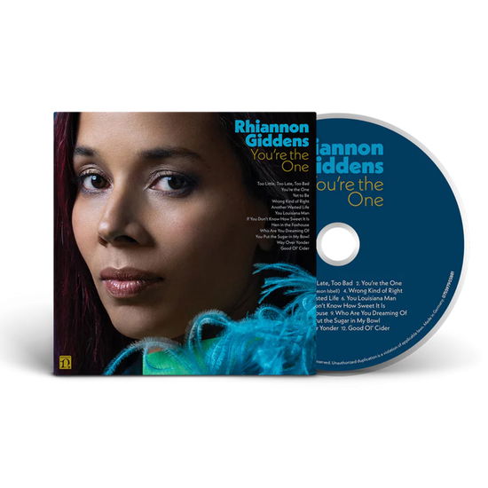 You're The One - Rhiannon Giddens - Musiikki - NONESUCH - 0075597903881 - perjantai 18. elokuuta 2023