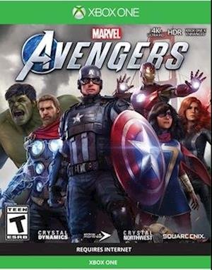 Cover for Xb1 Marvels Avengers · Xbox One: Marvel's Avengers (LP)