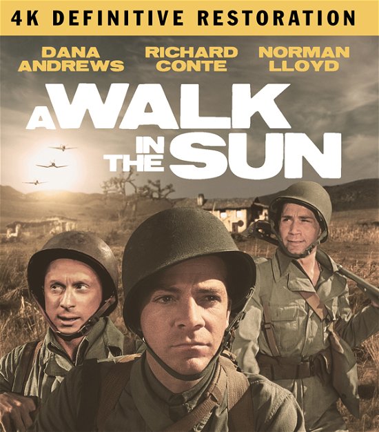 Cover for Feature Film · A Walk in the Sun: the Definitive Restoration (2-disc Collector's Set) (Blu-ray) (2022)