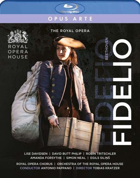 Cover for Davidsen, Lise / David Butt Philip / Royal Opera House Orchestra / Antonio Pappano · Fidelio (Blu-ray) (2022)