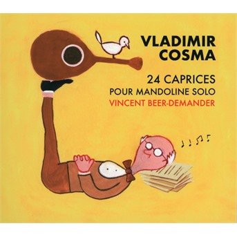 Cover for Vincent Beer Demander · 24 Caprices Pour Mandoline Solo (CD) (2019)