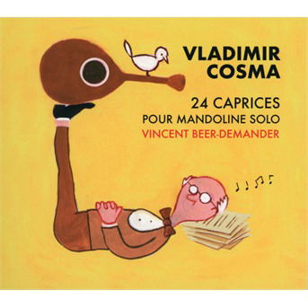 Cover for Vincent Beer Demander · 24 Caprices Pour Mandoline Solo (CD) (2019)