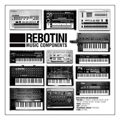 Cover for Arnaud Rebotini · Music Components (LP) [Japan Import edition] (2022)