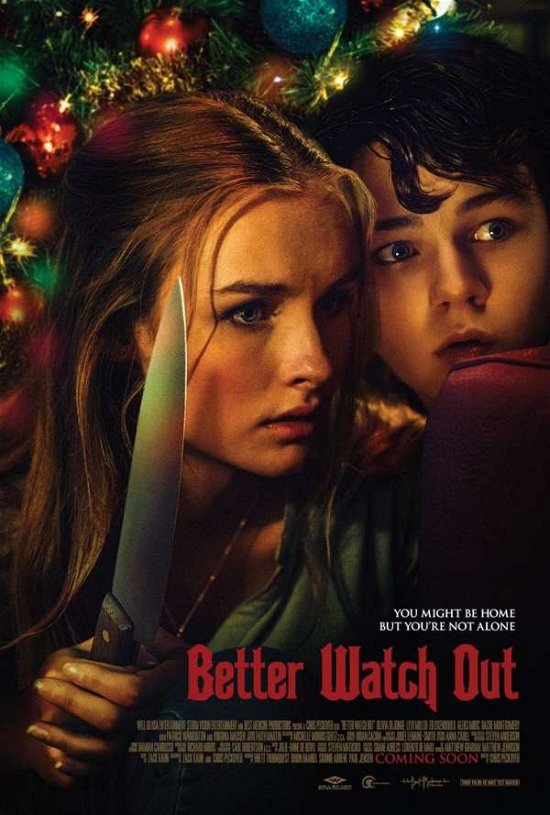 Cover for Olivia Dejonge,levi Miller,ed Oxenbould · Better Watch out (Blu-ray) (2018)