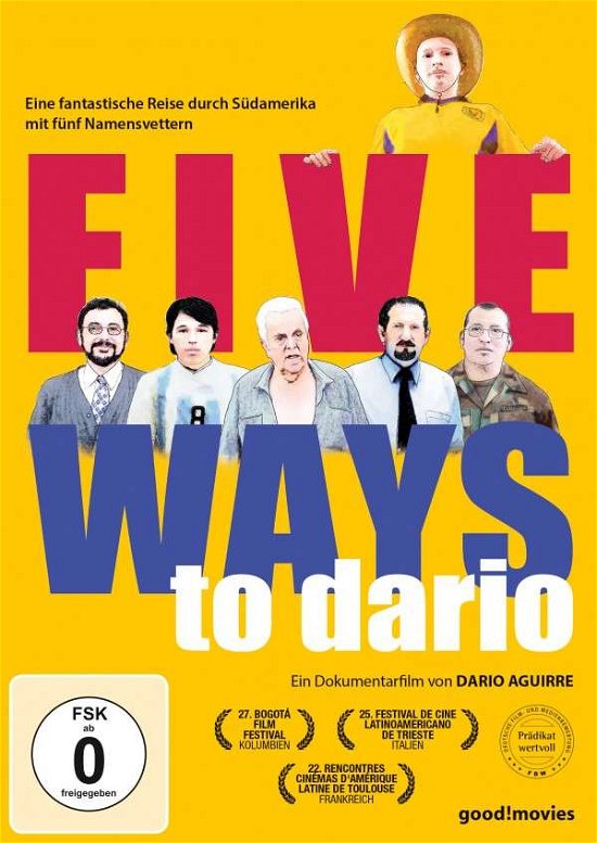 Cover for Dokumentation · Five Ways to Dario (DVD) (2015)