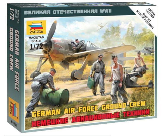 Cover for Zvezda · 1:72 German Airforce Ground Crew (Toys)