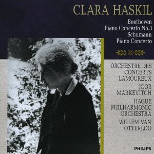 Cover for Clara Haskil · Beethoven: Piano Concerto No.3 / Sch (CD) [Japan Import edition] (2007)