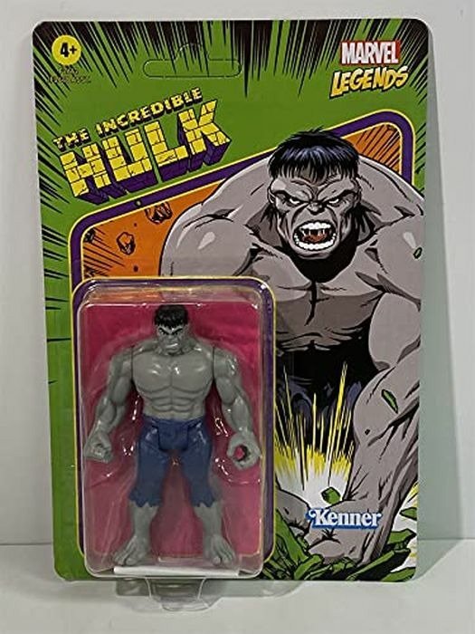 Cover for Hasbro · Marvel Legends Retro Grey Hulk af (MERCH)