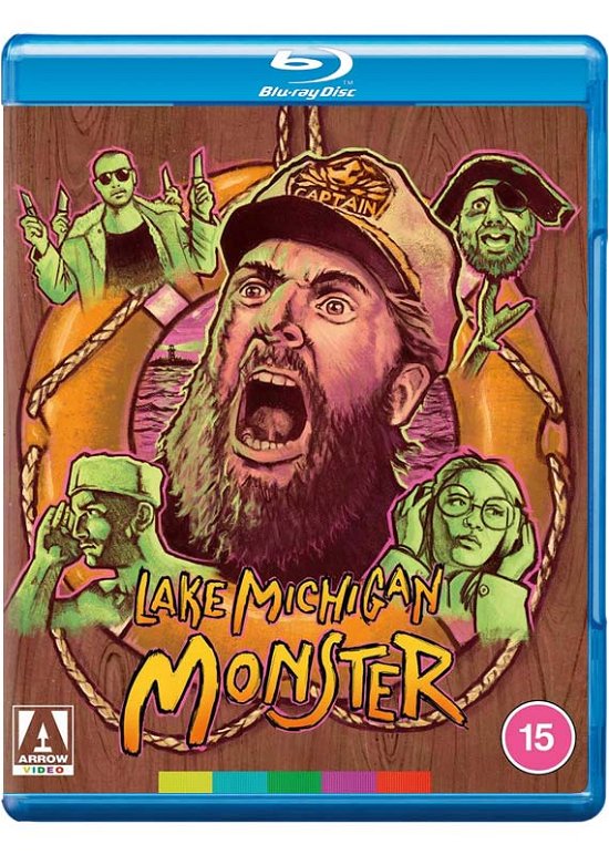 Cover for Lake Michigan Monster BD · Lake Michigan Monster (Blu-ray) (2020)