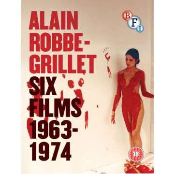 Cover for Alain Robbegrillet Six Film 19641974 Blur · Alain Robbe-Grillet - Six Films 1963-1974 (Blu-ray) (2014)