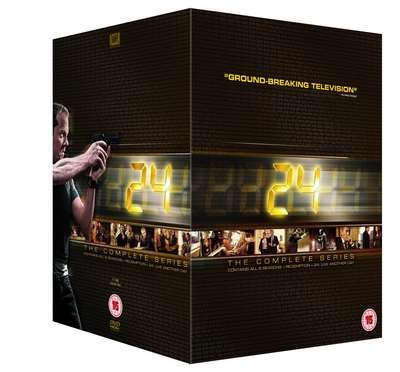 Cover for 24 - Season 1-9 · 24 Seasons 1 to 9 Complete Collection (DVD) (2014)
