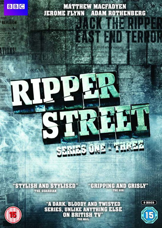 Cover for Ripper Street Series 1-3 (DVD) (2021)