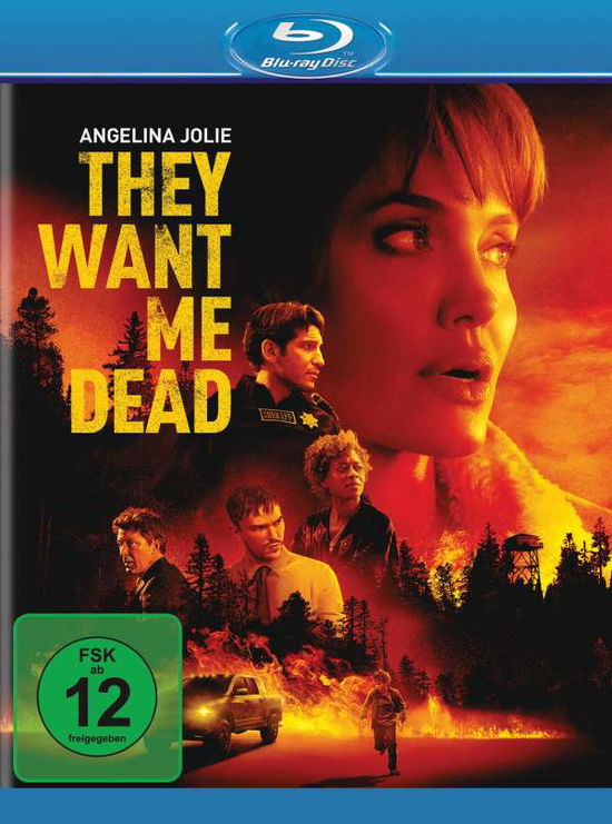 Cover for Angelina Jolie,jon Bernthal,nicholas Hoult · They Want Me Dead (Blu-ray) (2021)