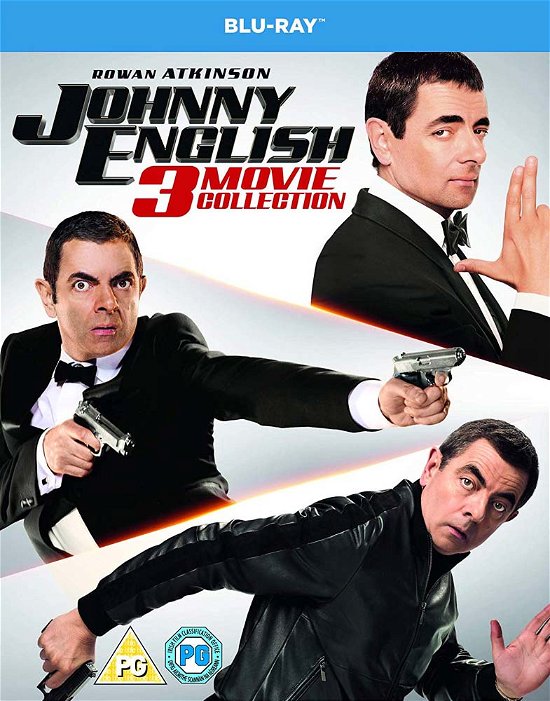 Cover for Rowan Atkinson · Johnny English 3-Movie Collection (Blu-ray) [Box set] (2019)