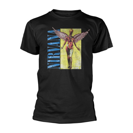 Cover for Nirvana · In Utero (Square) (T-shirt) [size S] [Black edition] (2017)