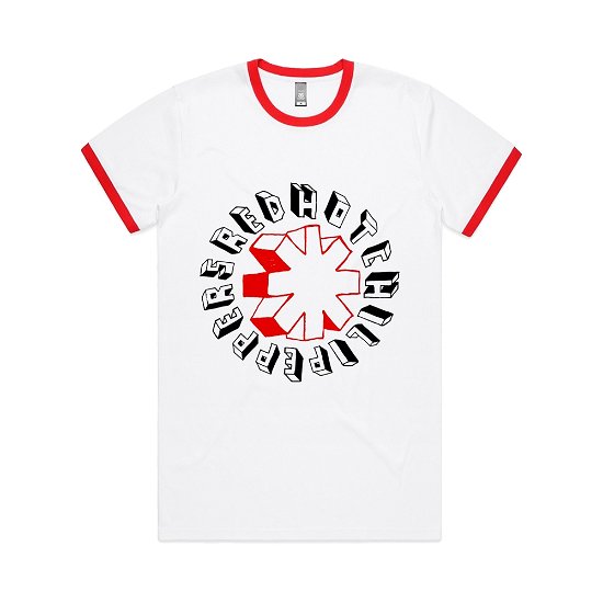 Cover for Red Hot Chili Peppers · Hand Drawn (Ringer) (T-shirt) [size S] [White edition] (2020)