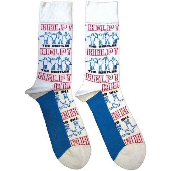 Cover for The Beatles · The Beatles  Ankle Socks: Help! Outlines Repeat (CLOTHES) (2024)