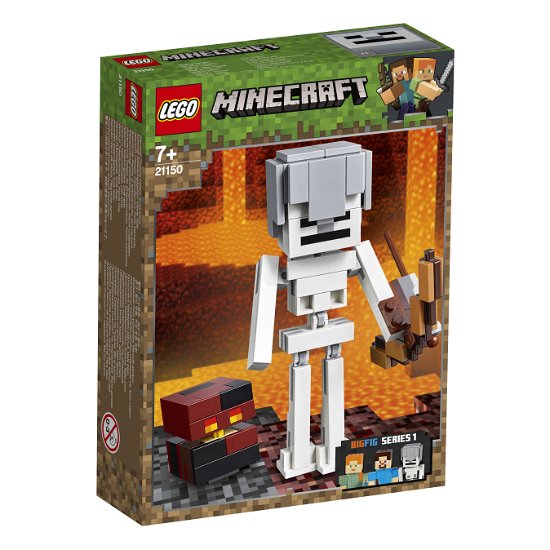 Cover for Lego · LEGO Minecraft: BigFig Skeleton With Magma Cube (Legetøj) (2019)