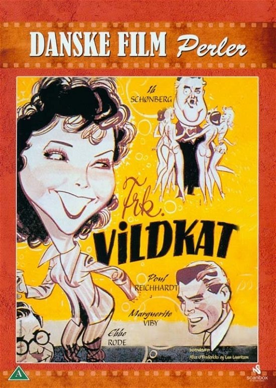 Cover for Frøken Vildkat (DVD) (2020)
