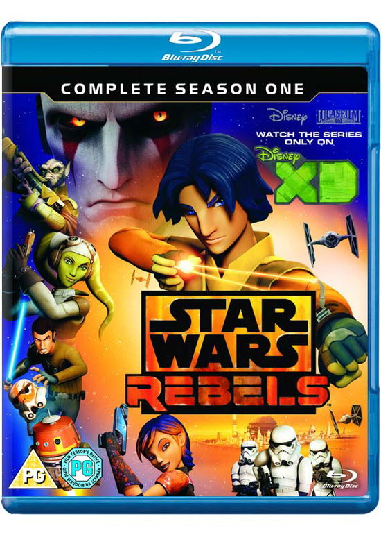 Cover for Star Wars Rebels Season 1 BD · Star Wars: Rebels - Season 1 (Blu-ray) (2015)