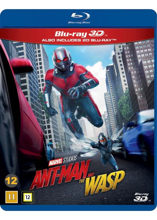 Cover for Ant-man and the Wasp · Ant-Man And The Wasp (3D Blu-ray/BD) [3D edition] (2018)