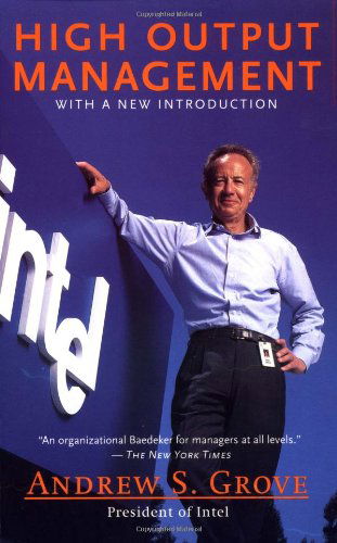 Cover for Andrew S. Grove · High Output Management (Paperback Bog) [2nd Vintage Books edition] (1995)