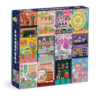 Cover for Galison · House of Astrology 500 Piece Foil Puzzle (GAME) (2022)