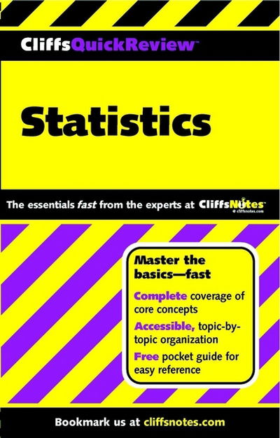 Cover for Scott Adams · CLIFFS QUICK REVIEW S.: Statistics (Paperback Book) (2001)