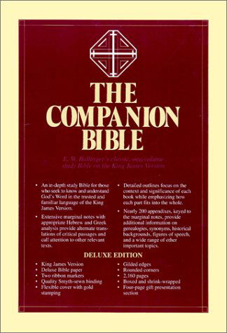 Companion Bible: King James Version, Burgundy, Bonded Leather - E. W. Bullinger - Bücher - Kregel Publications - 9780825422881 - 9. April 1990