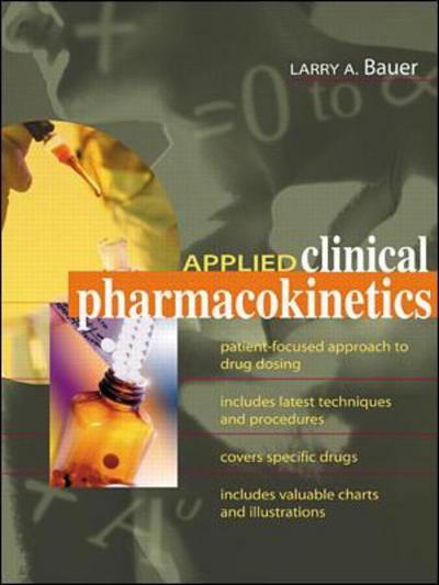 Cover for Larry Bauer · Applied Clinical Pharmacokinetics (Paperback Book) [Ed edition] (2001)