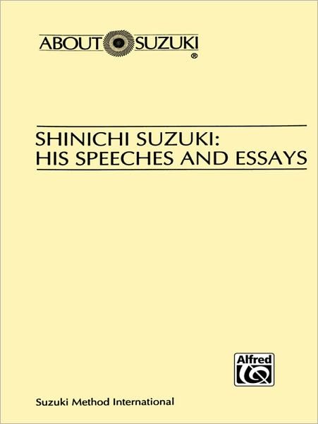 Cover for Shinichi Suzuki (Paperback Book) (1993)