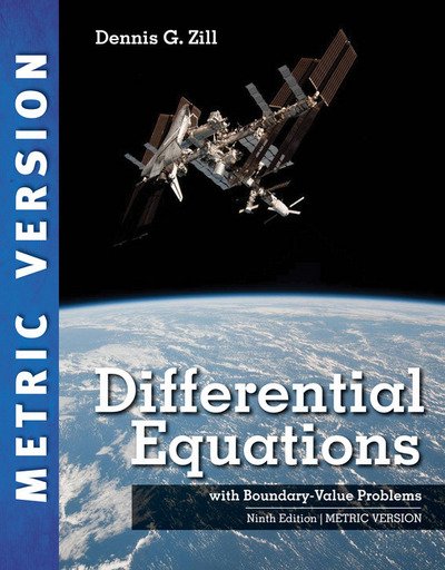Cover for Zill, Dennis (Loyola Marymount University) · Differential Equations with Boundary-Value Problems, International Metric Edition (Taschenbuch) (2017)